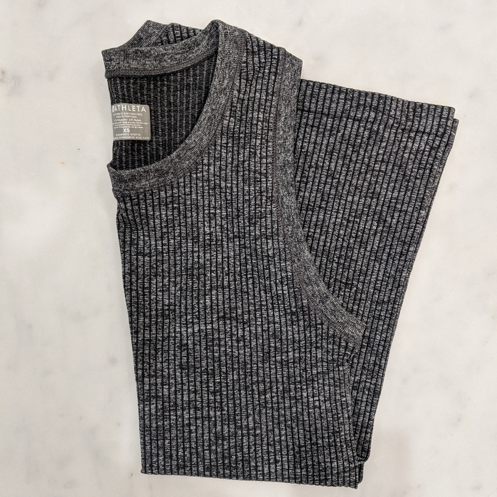 Athleta Ribbed Tank Top